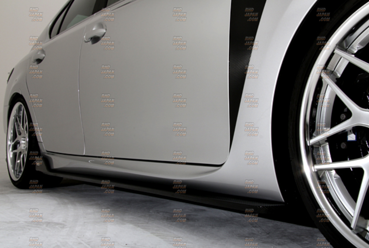 TOM'S Side Diffuser Set Wet Carbon Fiber - Lexus GS-F URL10 - RHDJapan